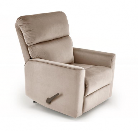 Кресло - шезлонг мягкое HALMAR KARIM (бежевый)  