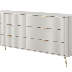 Комод TOP- Лагуна (Lante) 6Ш беж 