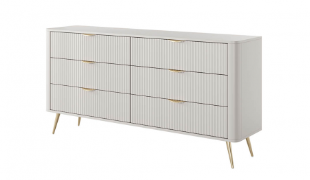 Комод TOP- Лагуна (Lante) 6Ш беж 