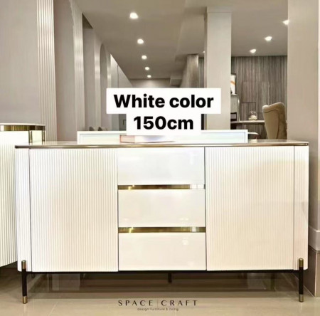 Консоль Elt- 8803 (белый/золото)