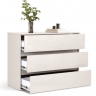 Комод MRK- Лилу 3 шх Глянец Кашемир
