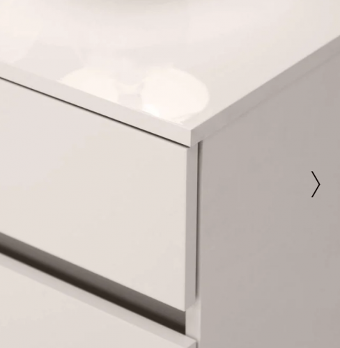 Комод MRK- Лилу 3 шх Глянец Кашемир