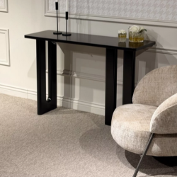 Консольный стол CRV- Arcade, Obsidian black,черный матовый