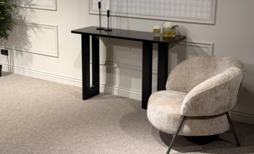 Консольный стол CRV- Arcade, Obsidian black,черный матовый