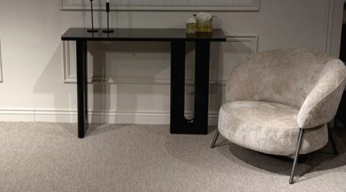 Консольный стол CRV- Arcade, Obsidian black,черный матовый