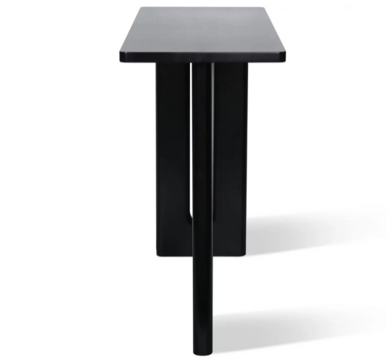 Консольный стол CRV- Arcade, Obsidian black,черный матовый