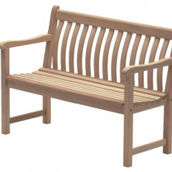 Лавка из дерева Alexander Rose TEA- MAHOGANY BROADFIELD BENCH 1.2M