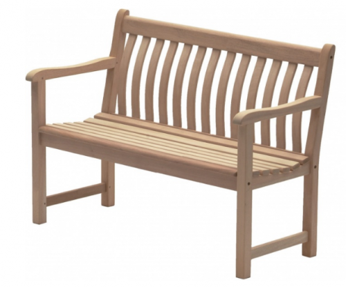 Лавка из дерева Alexander Rose TEA- MAHOGANY BROADFIELD BENCH 1.2M