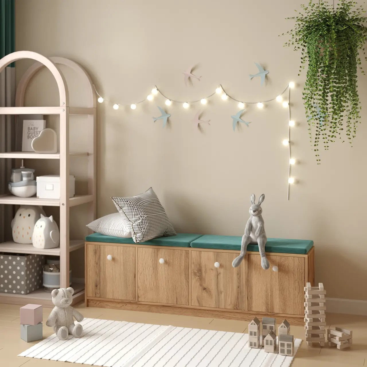 Комод 47х160х35 см KOD- КМ-ящ-детский