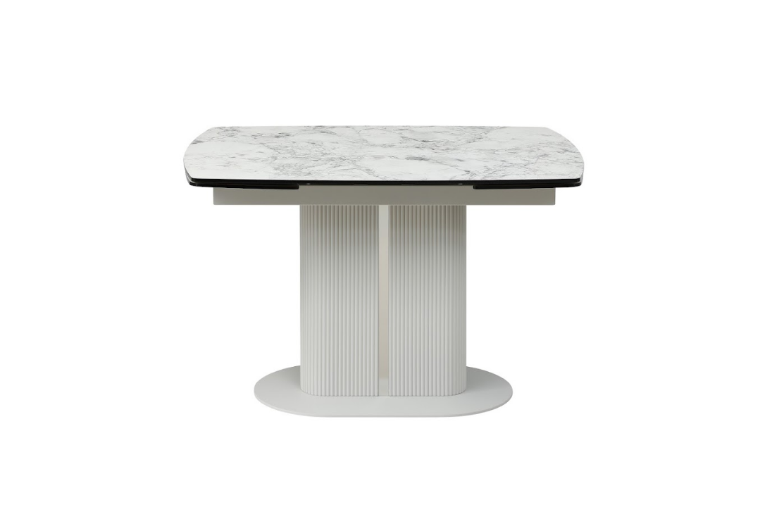 Стол раскладной VTR- TML-1400 (Кортина) супериор вайт + белый