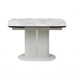 Стол раскладной VTR- TML-1400 (Кортина) супериор вайт + белый