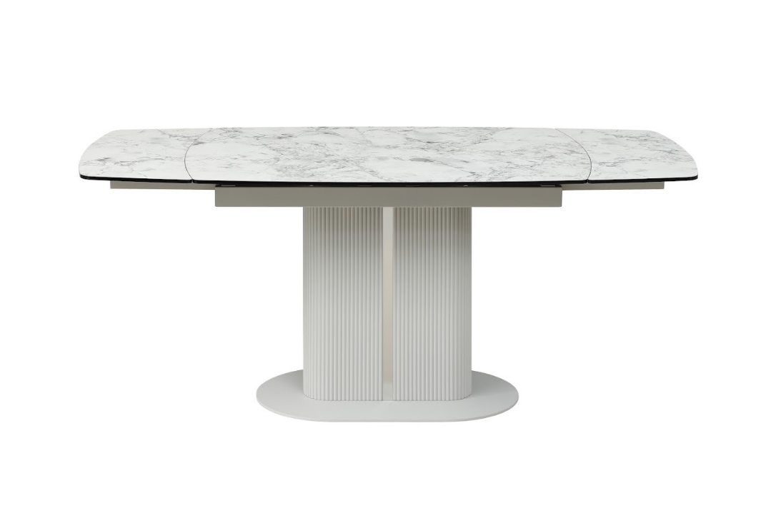 Стол раскладной VTR- TML-1400 (Кортина) супериор вайт + белый