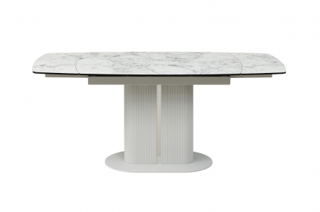 Стол раскладной VTR- TML-1400 (Кортина) супериор вайт + белый