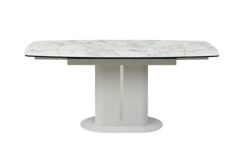 Стол раскладной VTR- TML-1400 (Кортина) супериор вайт + белый