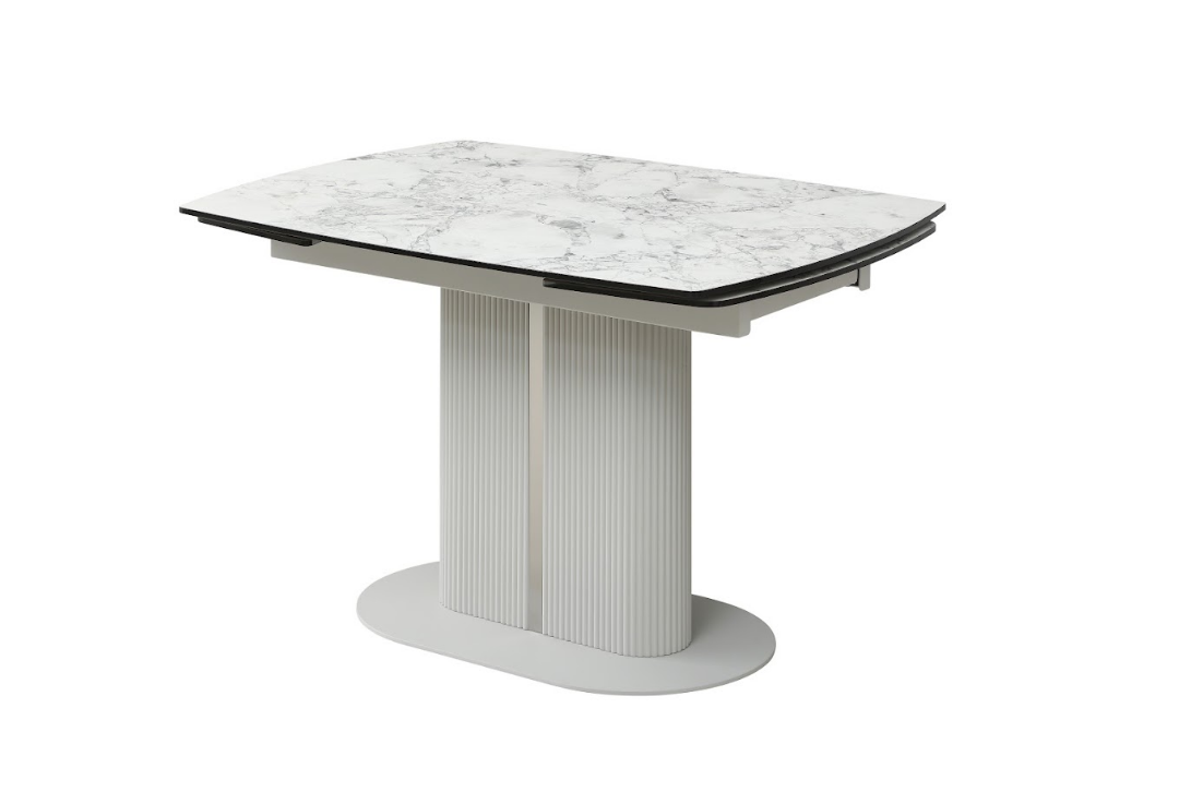 Стол раскладной VTR- TML-1400 (Кортина) супериор вайт + белый