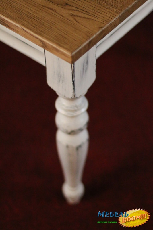 Стол деревянный GRM- Френч Ретро (80х120) Дуб