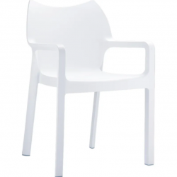 Стул уличный Siesta Diva White