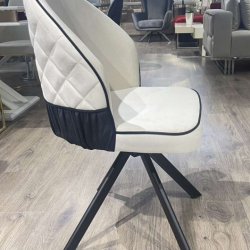Обеденный стул  Art-Deco EXI- LISBON BEIGE BLACK