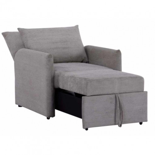 Кресло-кровать Avn- KAMPIS Grey Corduroy  серый