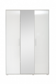 Шкаф 3-дверный EMB- Прима нью White (белый)