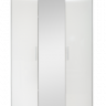 Шкаф 3-дверный EMB- Мирина White (белый)