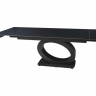 Стол раскладной INI- OVIDIO CERAMIC 160(240)*90 черный мат/ черный каркас