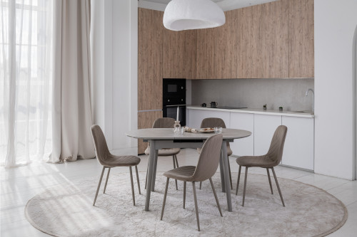 Стол керамический раскладной VTR- TM-85 (бардилио лайт/серый)