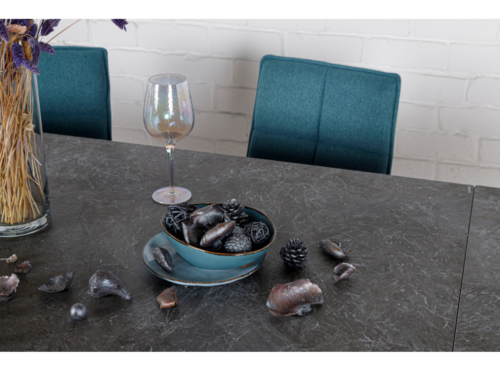 Стол обеденный модерн NL- Oshawa 160 (Серый)    