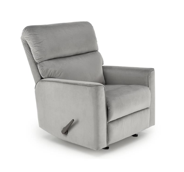 Кресло - шезлонг мягкое HALMAR KARIM (серый) 