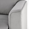 Кресло - шезлонг мягкое HALMAR KARIM (серый) 