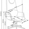 Компьютерное кресло из экокожи PL- Halmar CALVANO