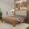 Кровать двуспальная деревянная AWD- Венеция (ольха)  
