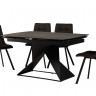 Стол обеденный Модерн VTR- TML-820 Керамика Графит+черный