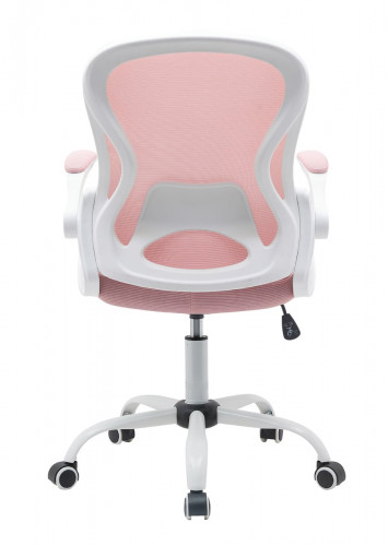 Компьютерное кресло INI- CANDY поворотное розовое /белый каркас