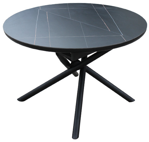 Стол обеденный DSN- DT 8115 керамика (черный)