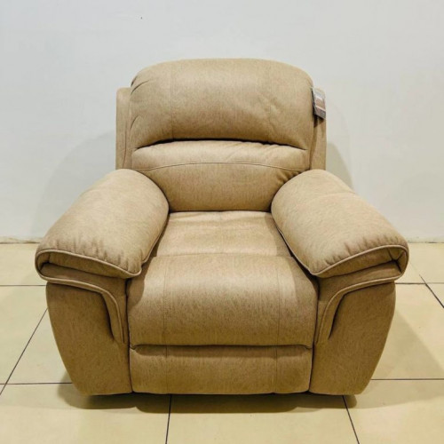 Кресло-реклайнер Avn- MILLER Beige Microfiber в цвете беж