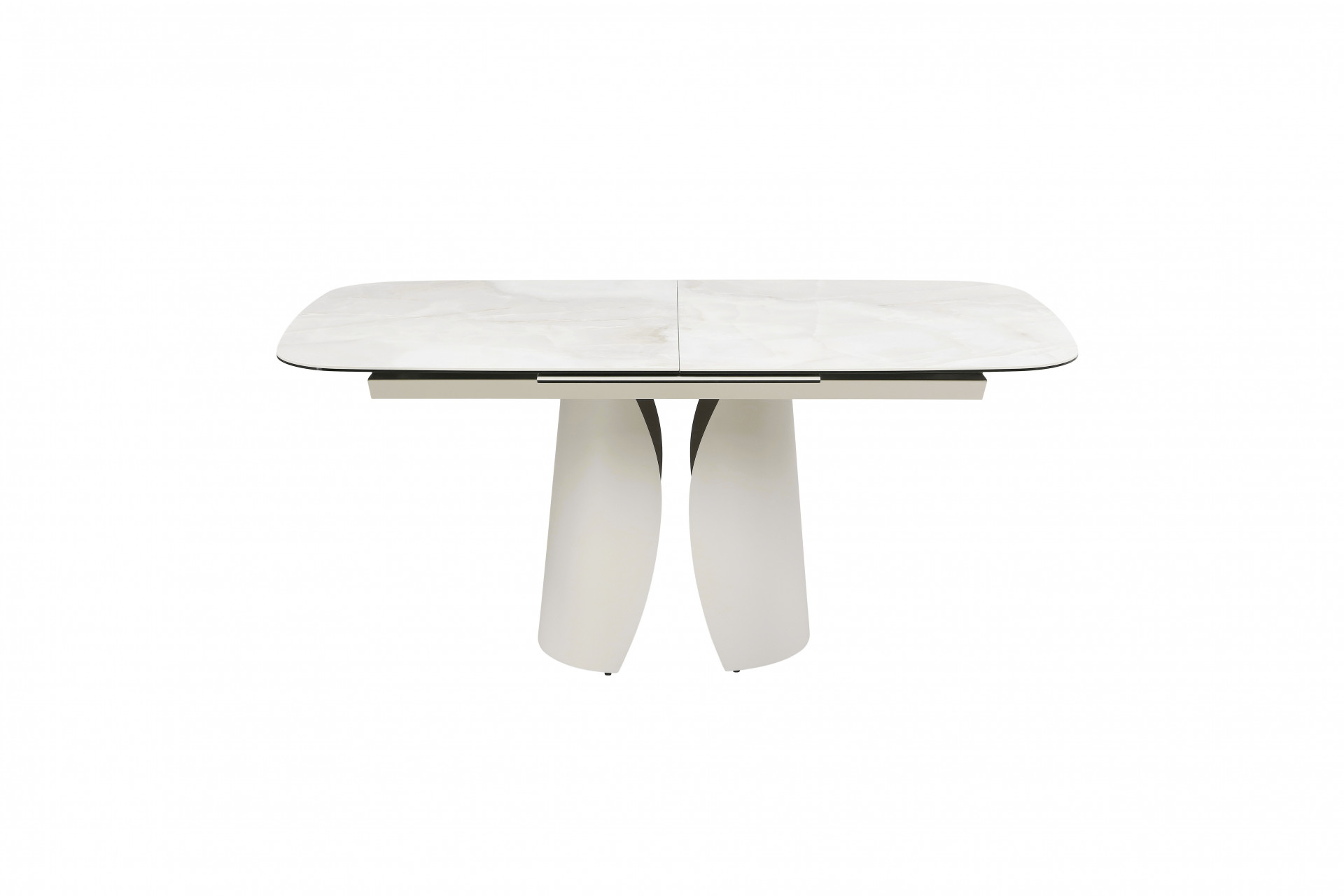 Стол керамический раскладной VTR- TML-1320 (Лунаріо) (айвори оникс/айвори)