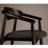 Стул полубарный LVK- Mamont sem-soft черный 