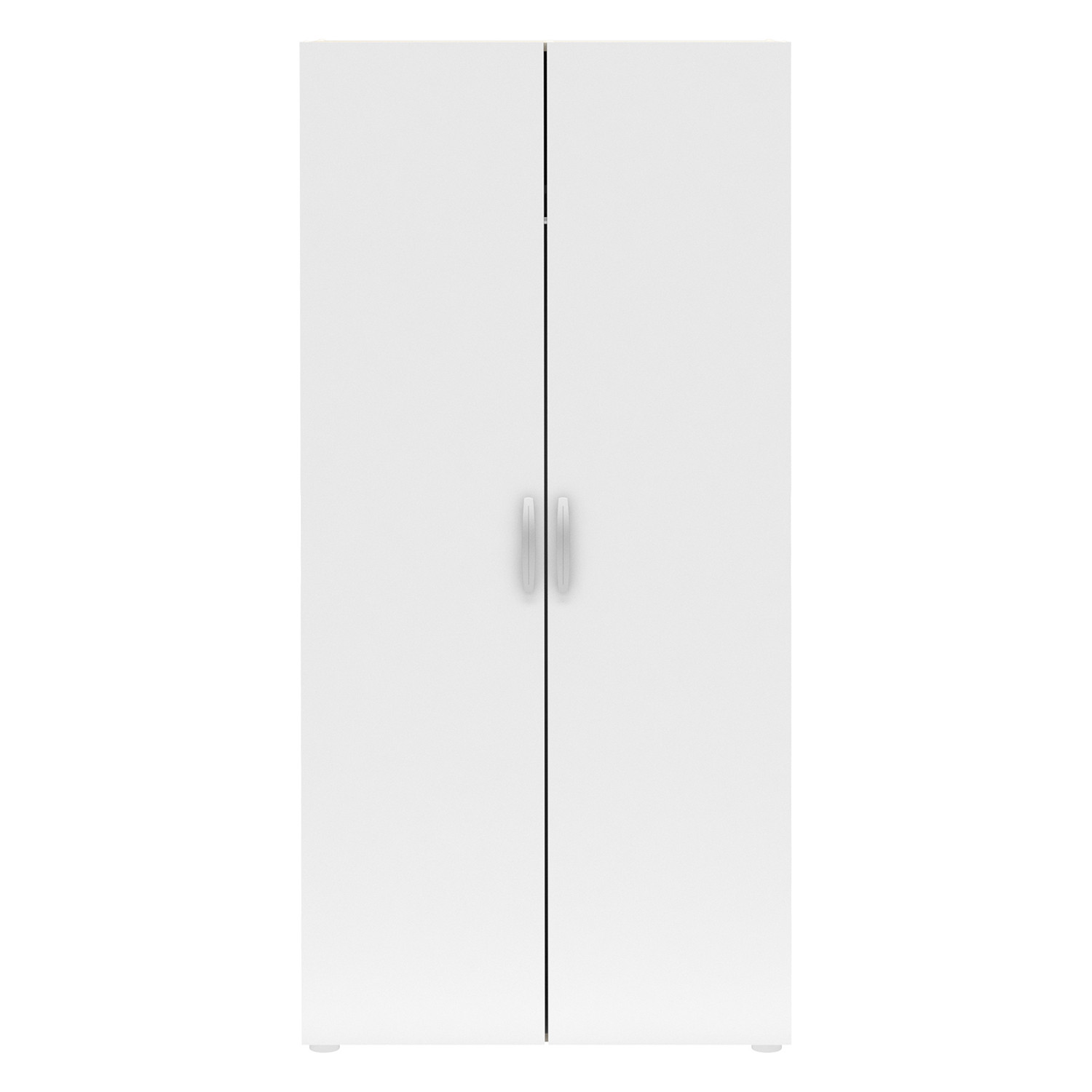 IDEA Шкаф 2-дверный НАНО дуб/жемчужно-белый III