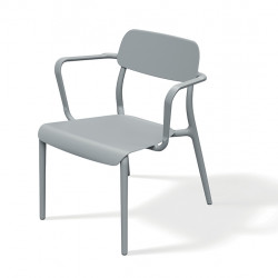 Лаунж-кресло уличное VLL- FERNE Remo (серый, зеленый)