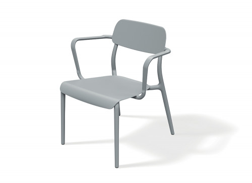 Лаунж-кресло уличное VLL- FERNE Remo (серый, зеленый)