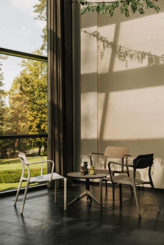 Лаунж-кресло уличное VLL- FERNE Remo (серый, зеленый)