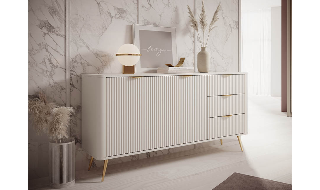 Комод TOP- Лагуна (Lante) 2д3Ш беж  