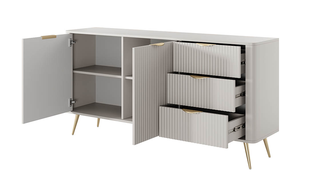 Комод TOP- Лагуна (Lante) 2д3Ш беж  