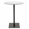 Стол барный VLL- SCAB Tiffany D60 (белый/черный)