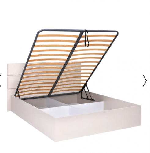 Кровать с подъемным механизмом MRK- Лилу 160*200 глянец кашемир