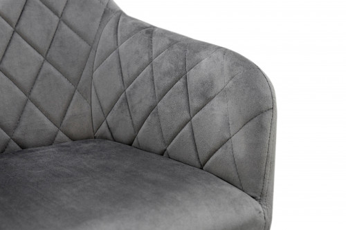 Кресло мягкое BIO- Grace Акура (велюр серый) 