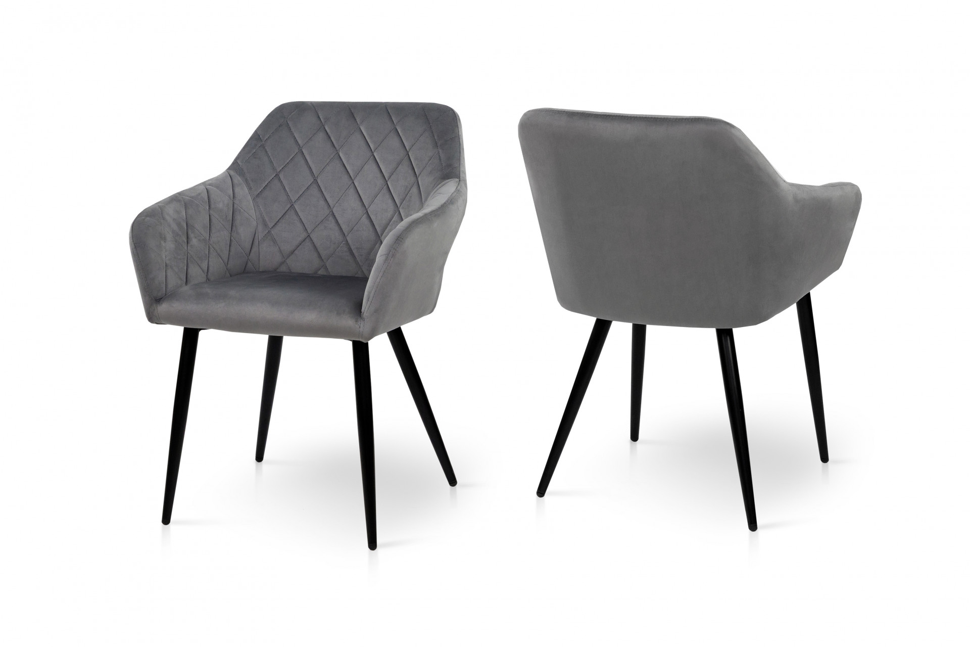 Кресло мягкое BIO- Grace Акура (велюр серый) 