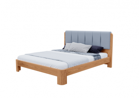 Кровать двуспальная деревянная AWD- Флоренция (ясень) 