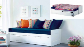 Кровать - диван без матраса VNG- Кай (80х200; 160х200)